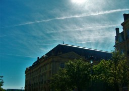 Blue skies in Bordeaux. (c) 2014 T.S. Jackson